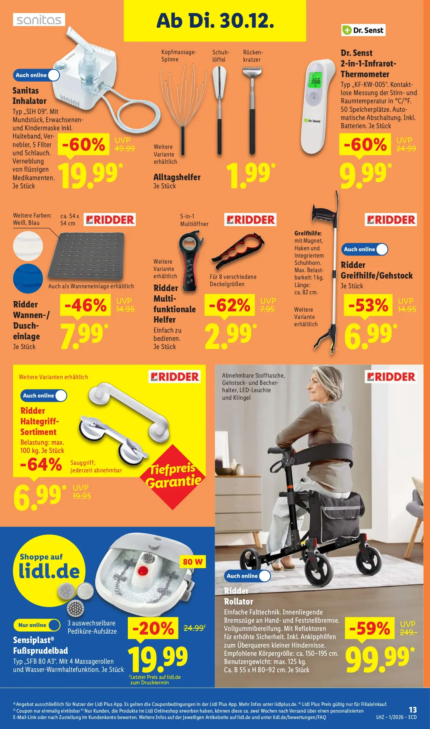 lidl prospekt dezember 29 januar 3 kw 52 51