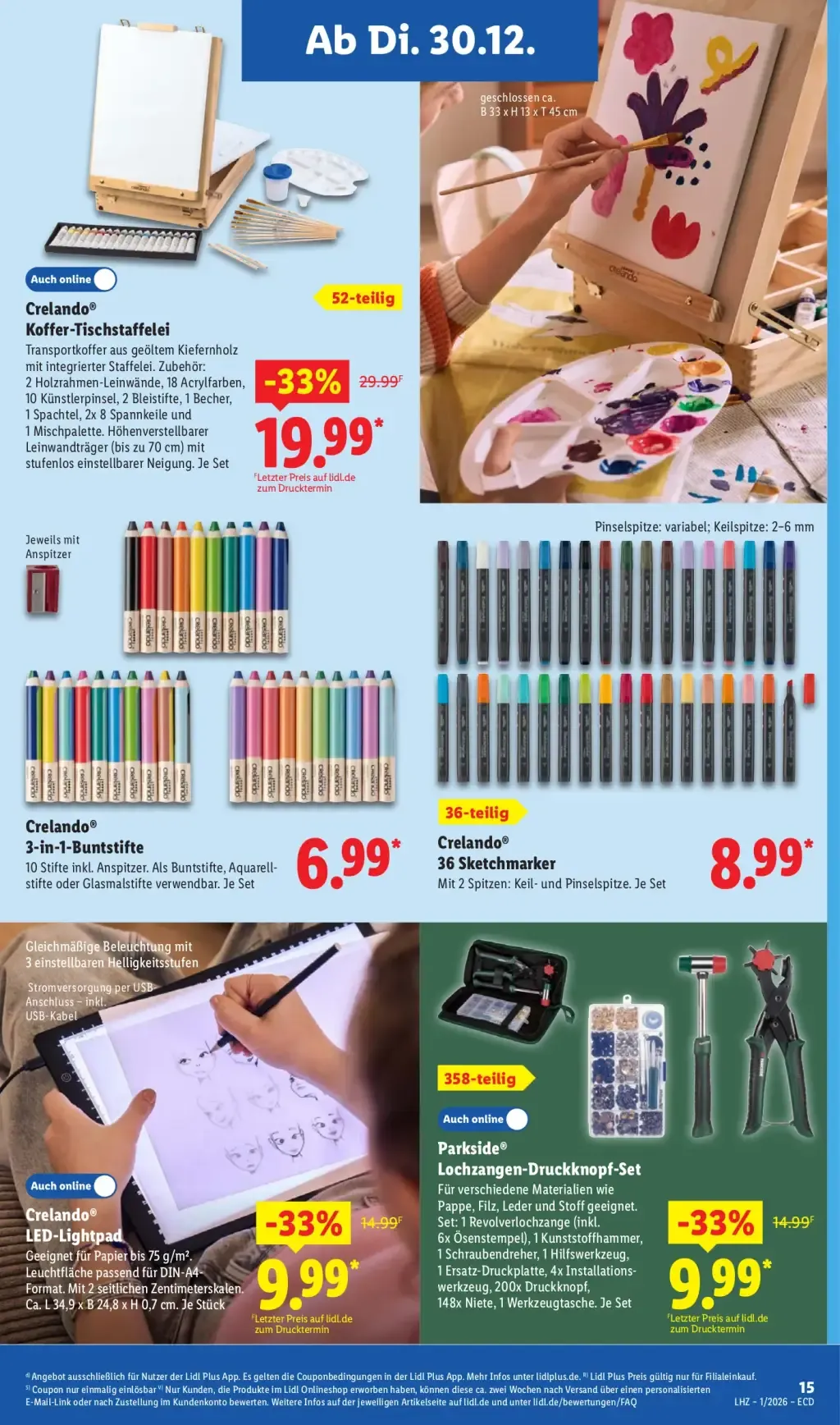 lidl prospekt dezember 29 januar 3 kw 52 7