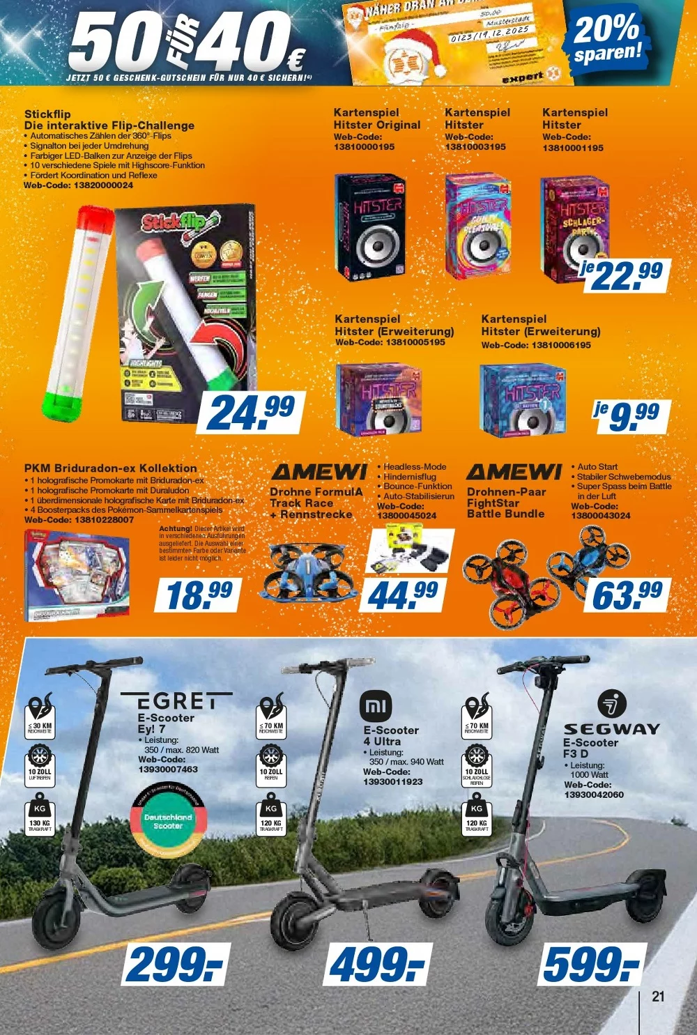 technoland prospekt dezember 19 27 21