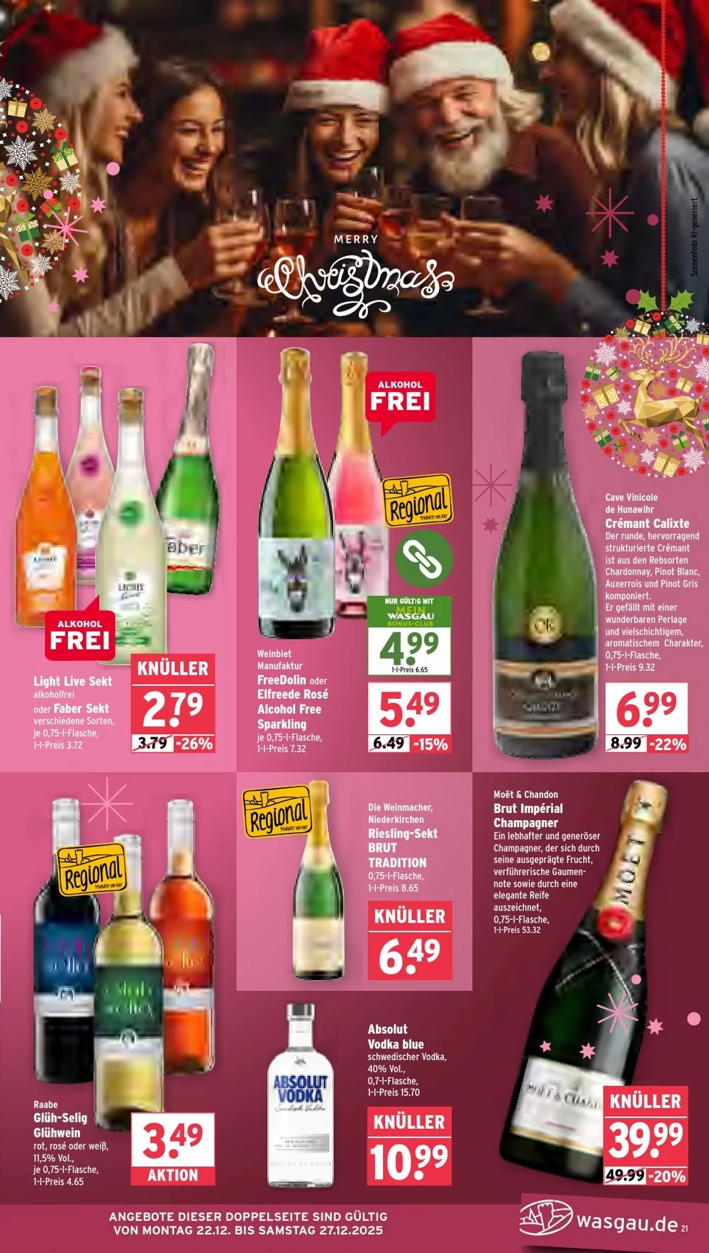 wasgau prospekt dezember 22 27 21