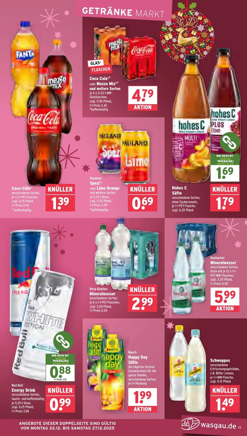 wasgau prospekt dezember 22 27 23