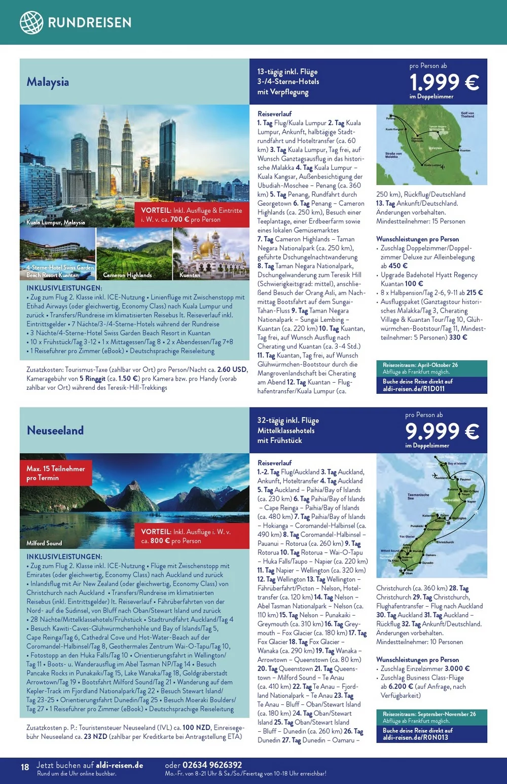 aldi nord reisen prospekt februar 18