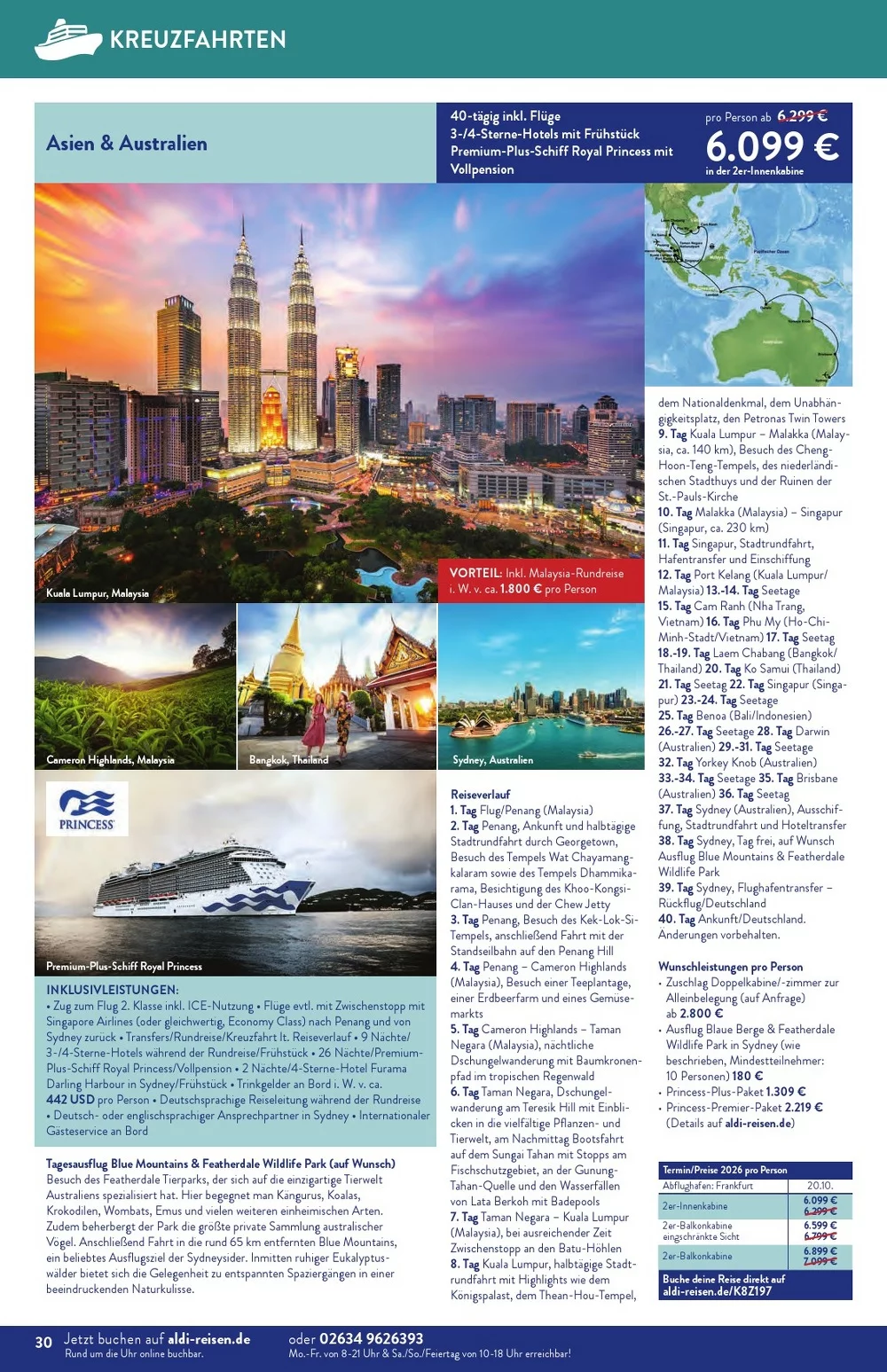 aldi nord reisen prospekt februar 30