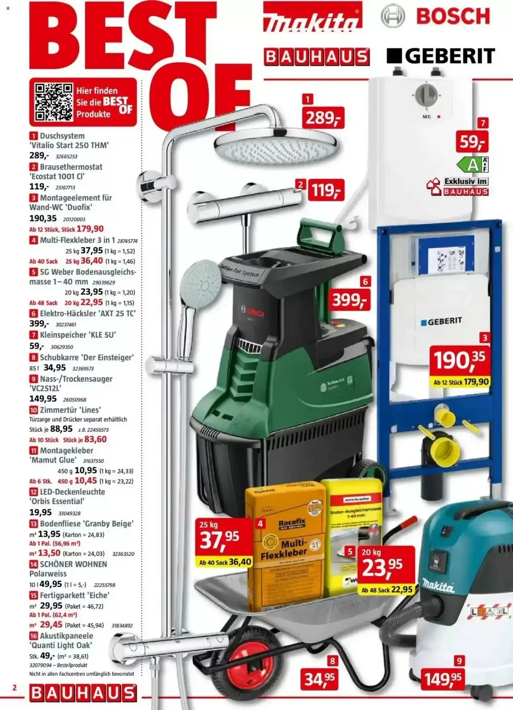 bauhaus prospekt februar 2