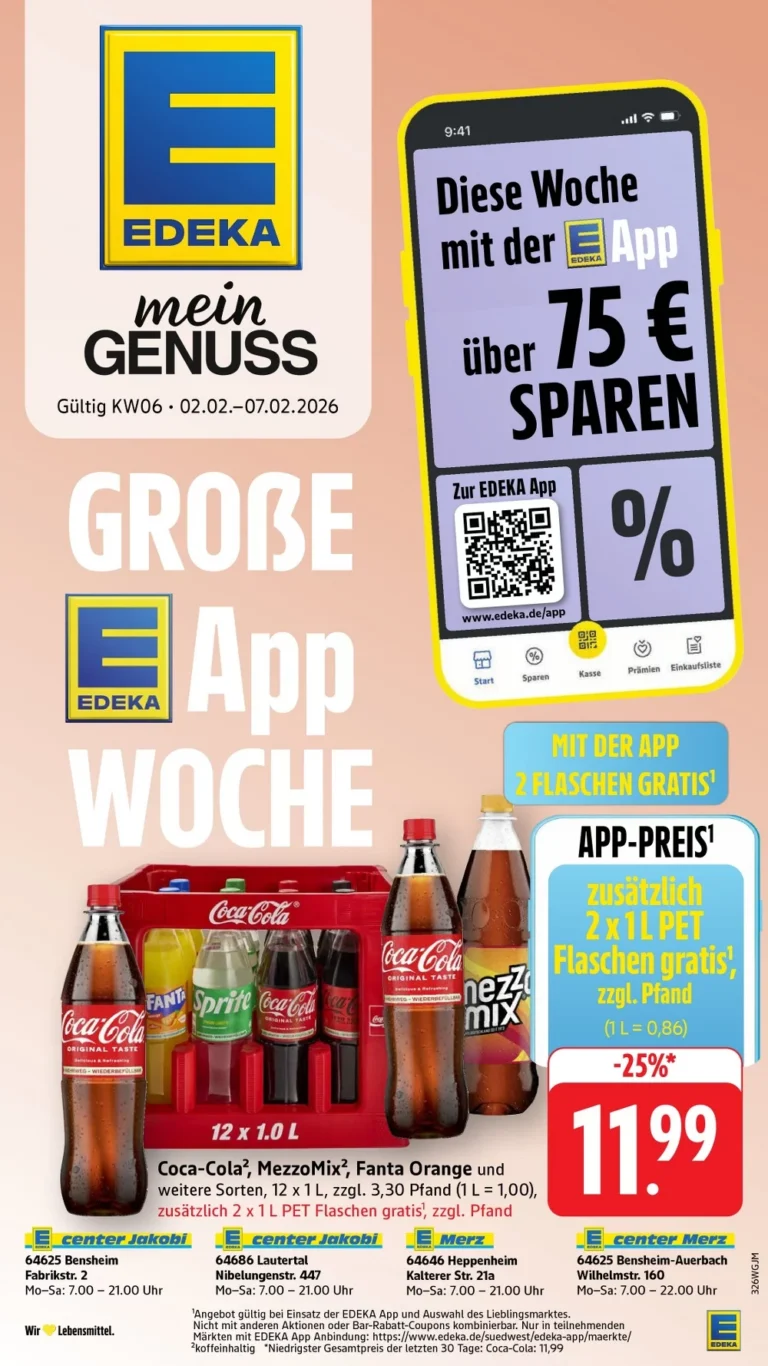 edeka sĂĽdwest prospekt kw-6