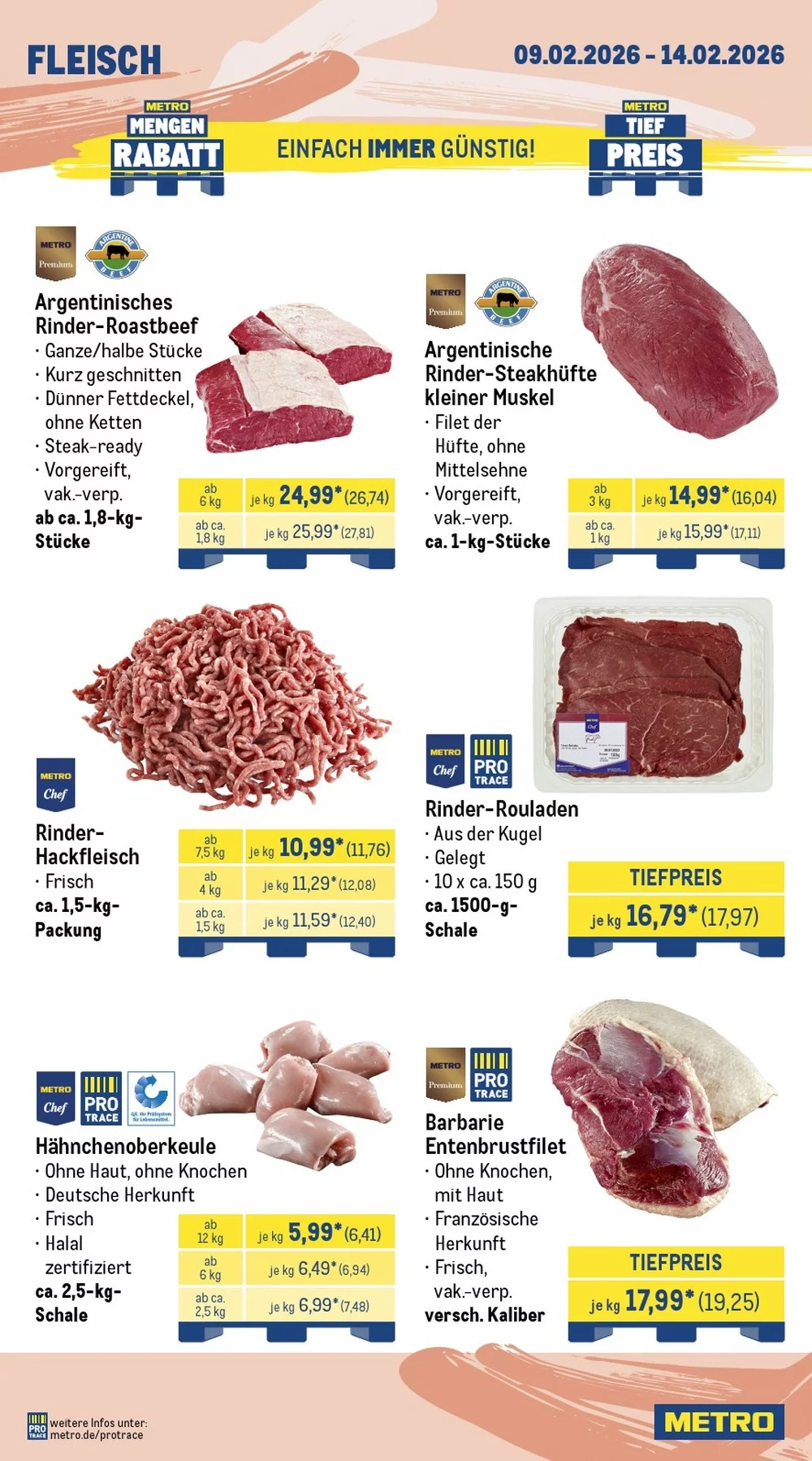 Metro Prospekt Food-Nonfood ab 23.02.2026 Angebote Blättern 2 metro prospekt februar 9 14 2 1