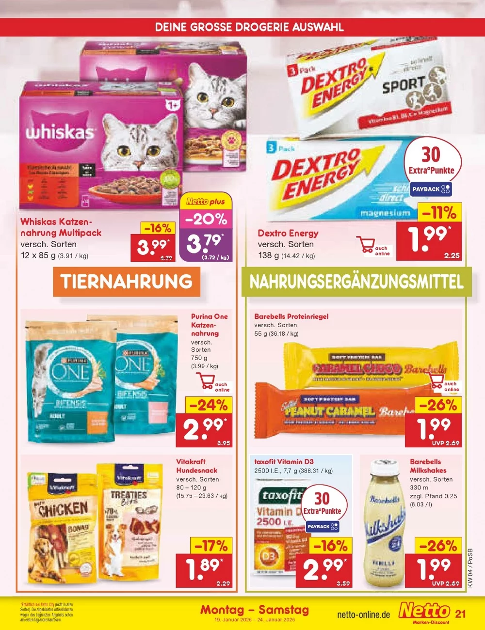 netto marken prospekt januar 19 24 21