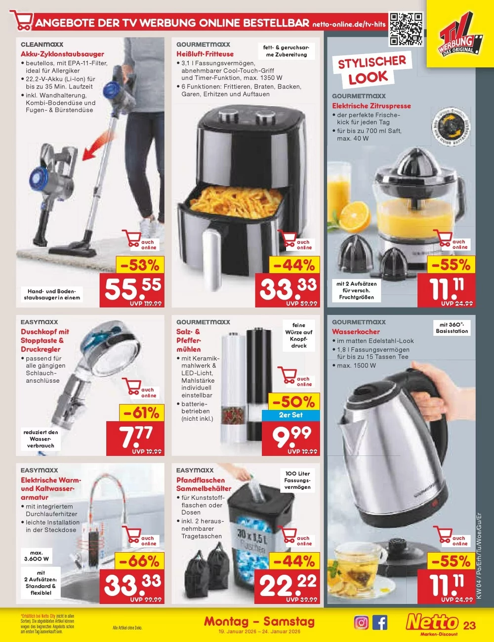 netto marken prospekt januar 19 24 23