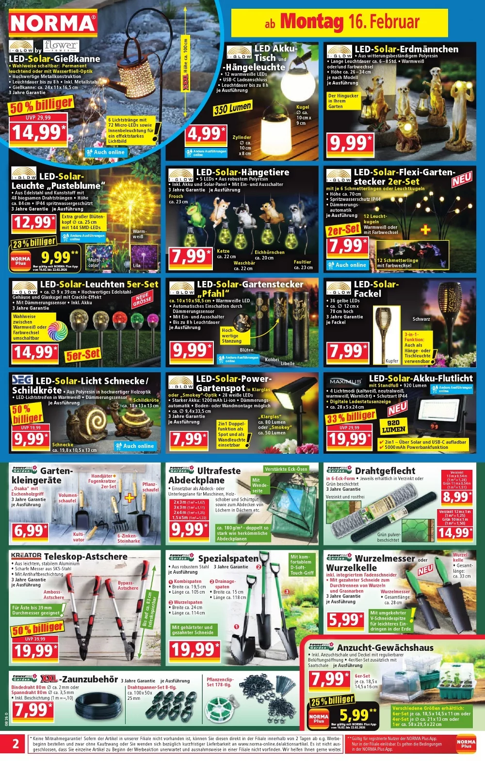 Norma Prospekt ab 02.03.2026 Angebote Blättern 2 norma prospekt februar 16 21 2