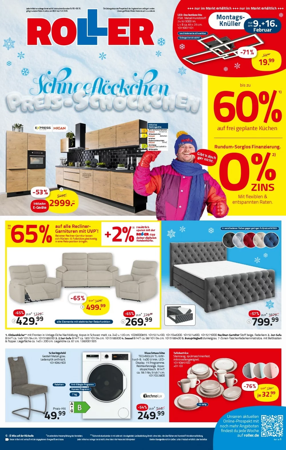 Roller Prospekt ab 16.02.2026 Angebote Blättern 1 roller prospekt kw-7