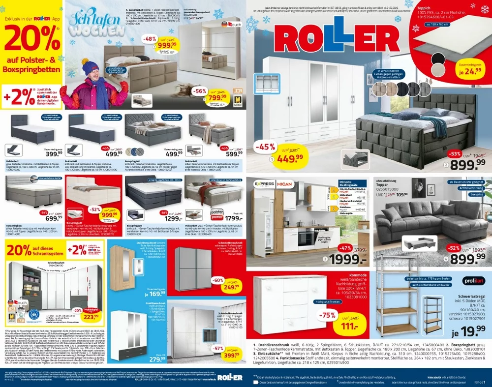 Roller Prospekt ab 16.02.2026 Angebote Blättern 2 roller prospekt februar 9 14 2