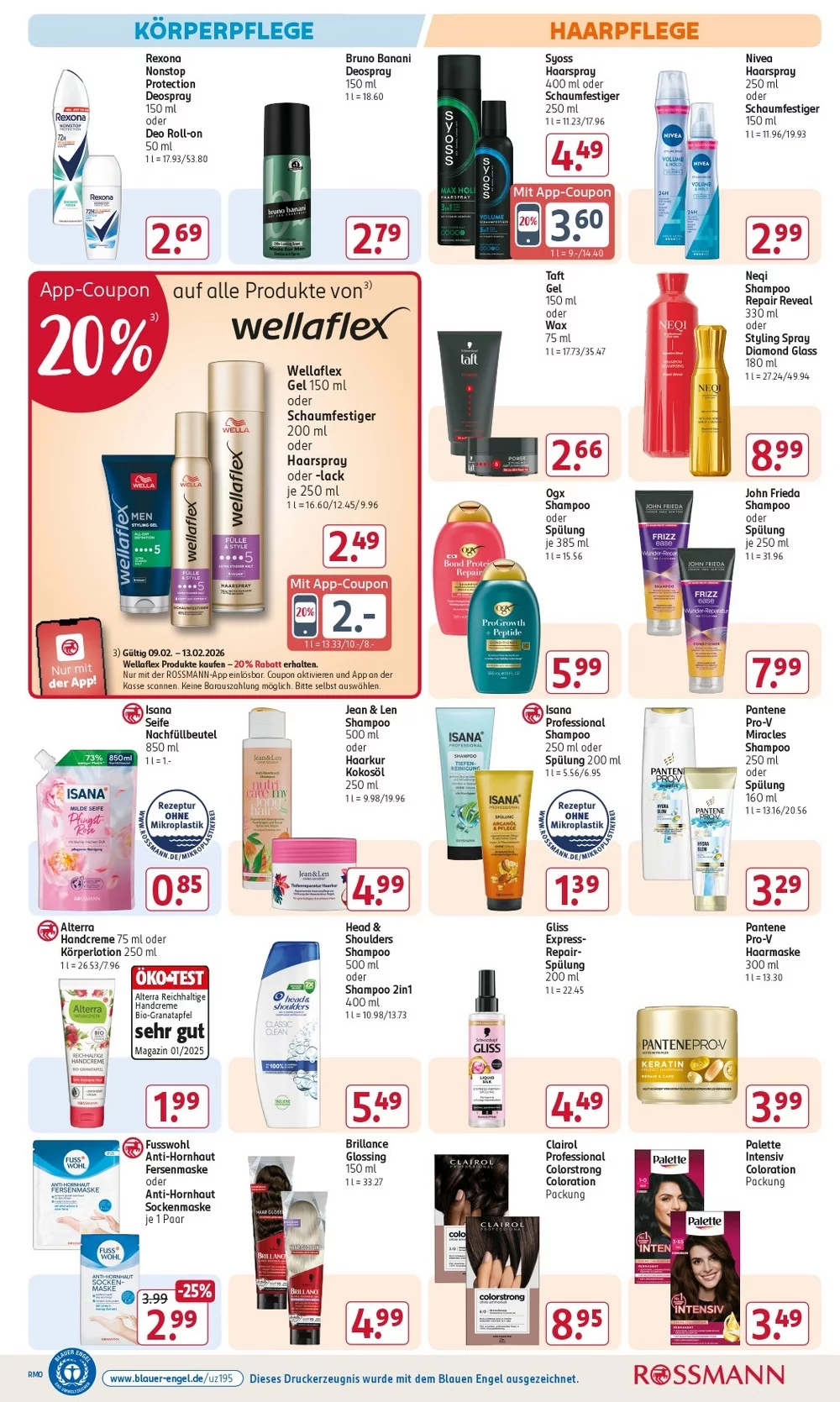 rossmann prospekt februar 9 14 9