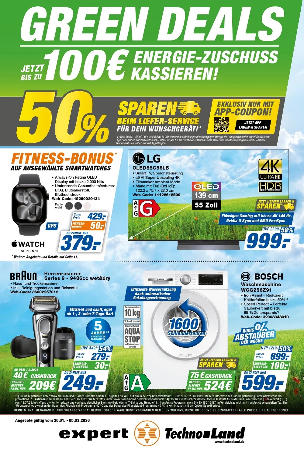 Expert Techno Land Prospekt ab 13.02.2026 Angebote Blättern 1 technoland prospekt kw-6
