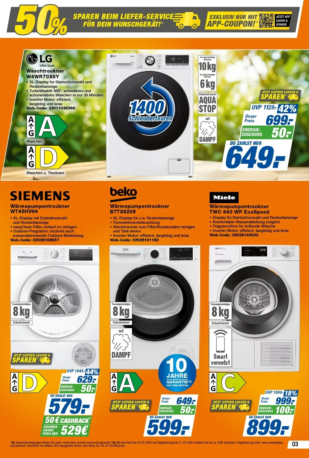 Expert Techno Land Prospekt ab 13.02.2026 Angebote Blättern 3 technoland prospekt kw06 2026 3