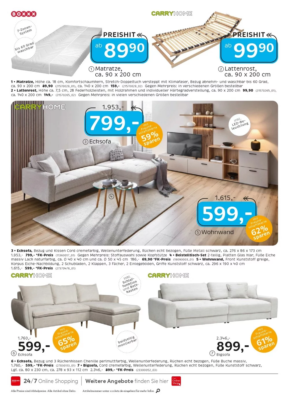 xxxlutz prospekt februar 8 22 24