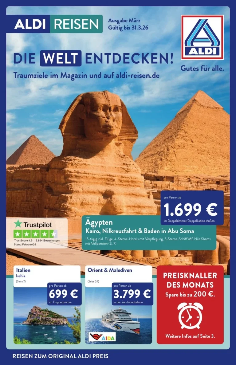 aldi nord reisen prospekt marz