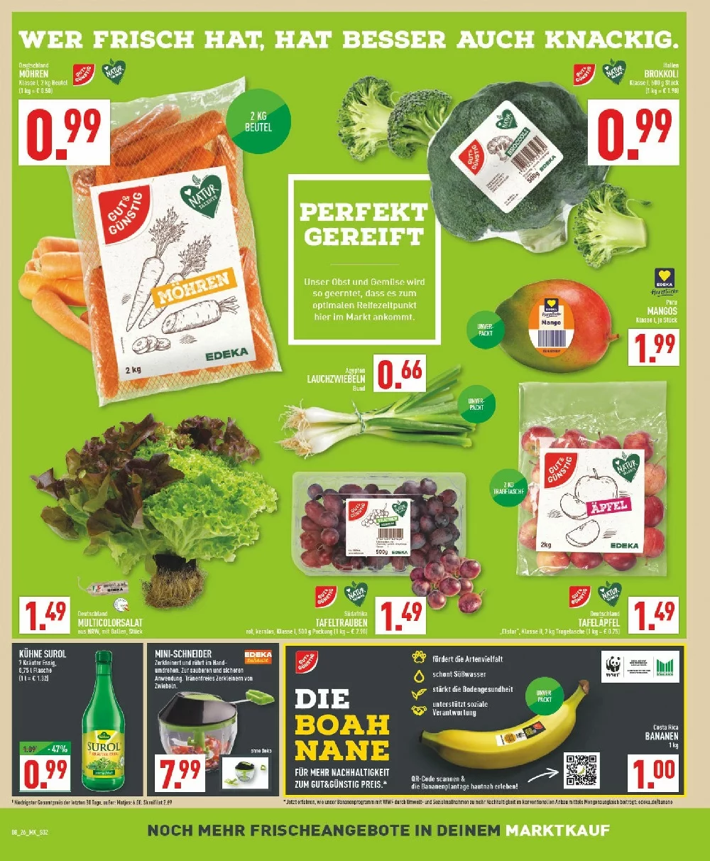Marktkauf Prospekt ab 16.02.2026 Angebote Blättern 2 Marktkauf prospekt februar 16 21 2