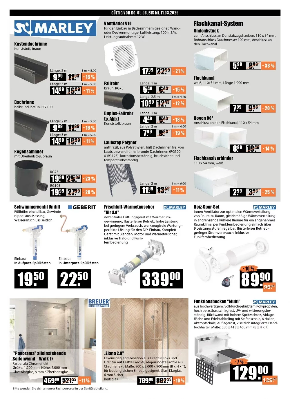 V Baumarkt prospekt maerz 5 11 5