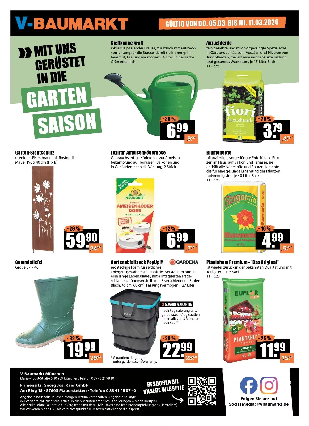 V Baumarkt prospekt maerz 5 11 8