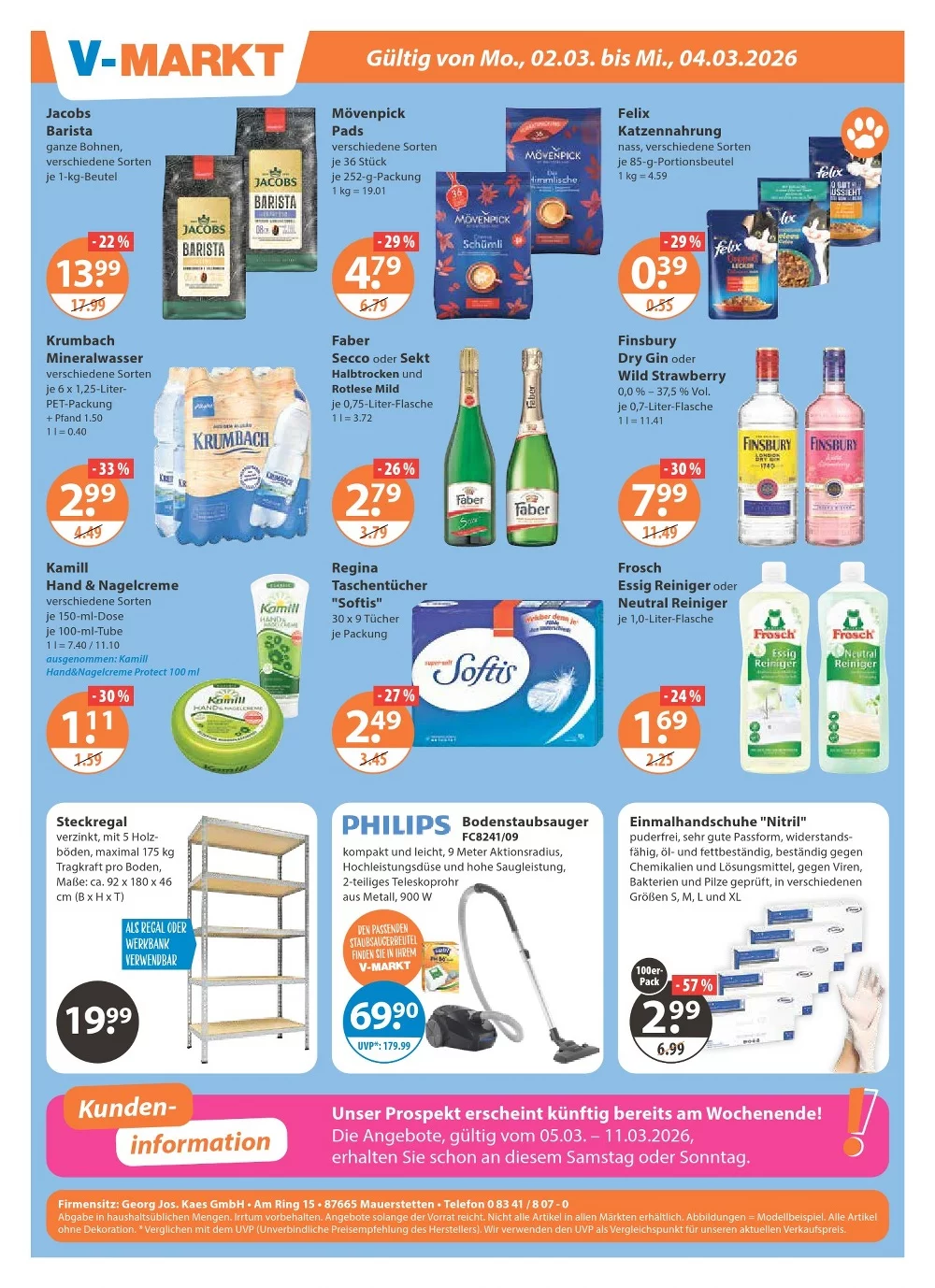 V Markt prospekt februar 26 24