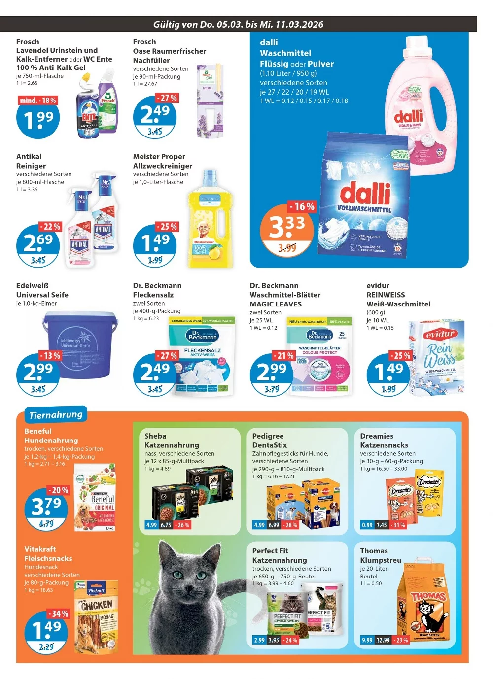 V Markt prospekt maerz 5 11 11