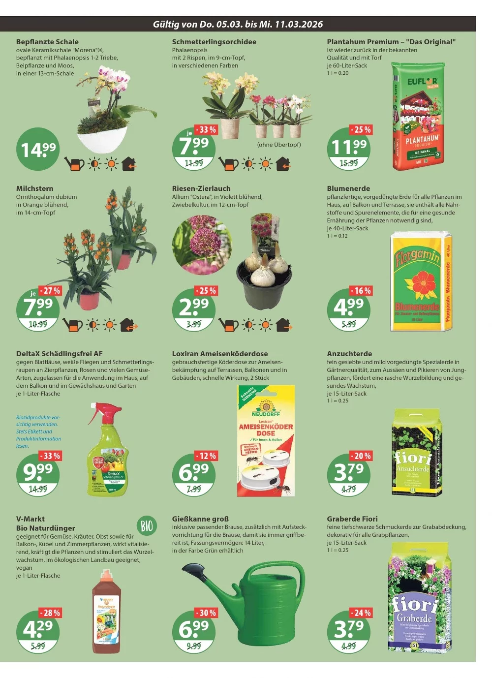 V Markt prospekt maerz 5 11 15
