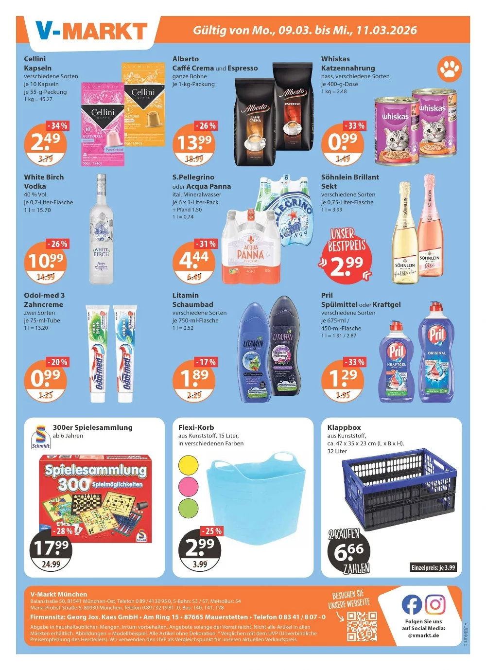 V Markt prospekt maerz 5 11 20