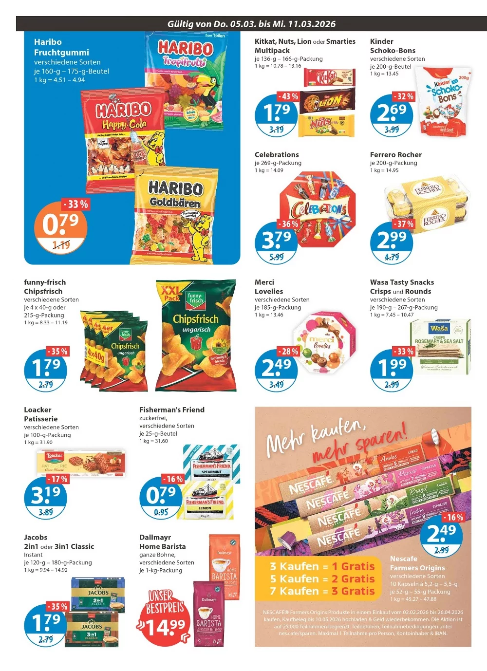 V Markt prospekt maerz 5 11 8