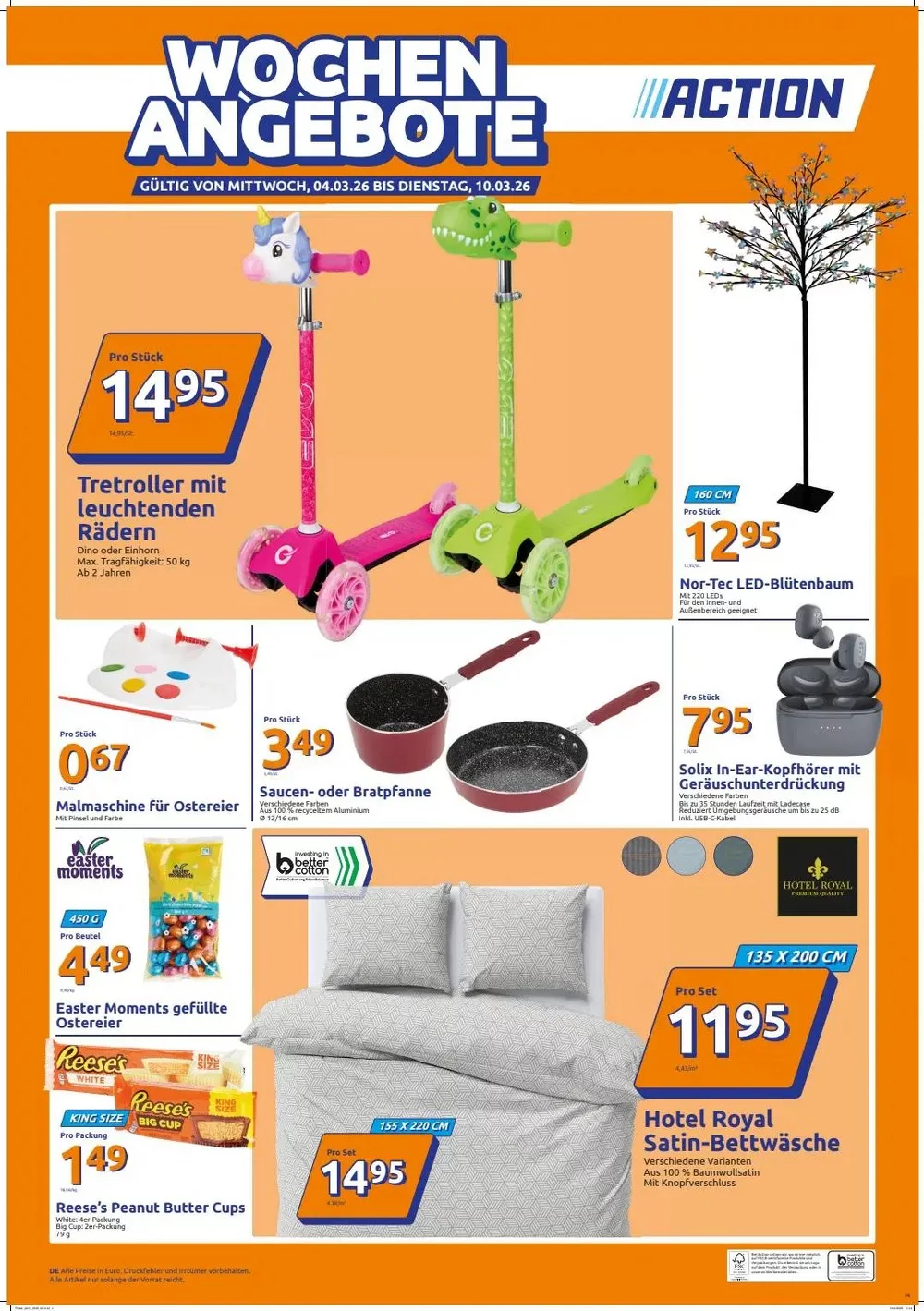 Action Prospekt ab 04.03.2026 nächste Woche Blättern 1 action prospekt kw-10