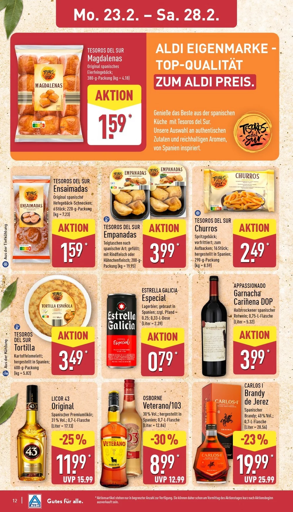 aldi nord prospekt februar 23 28 12