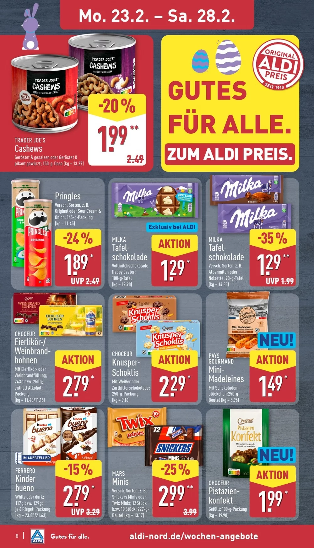 aldi nord prospekt februar 23 28 8