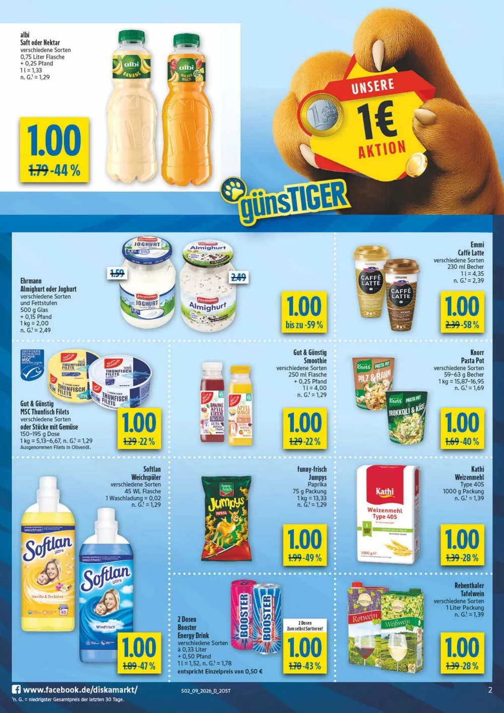 Diska Prospekt Neu ab 23.02.2026 Angebote Blättern 2 diska prospekt februar 23 28 2