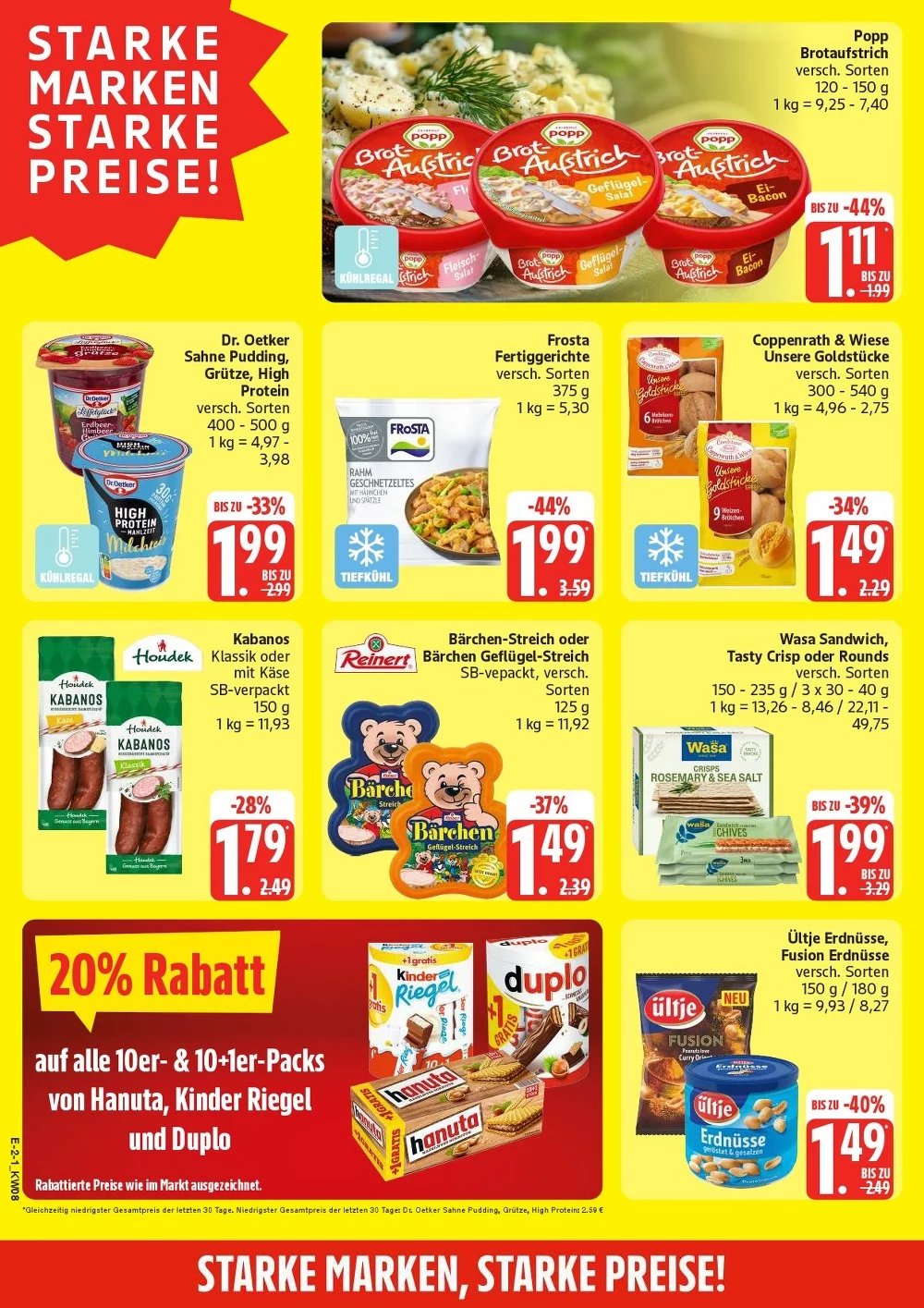 edeka nord prospekt februar 16 21 2