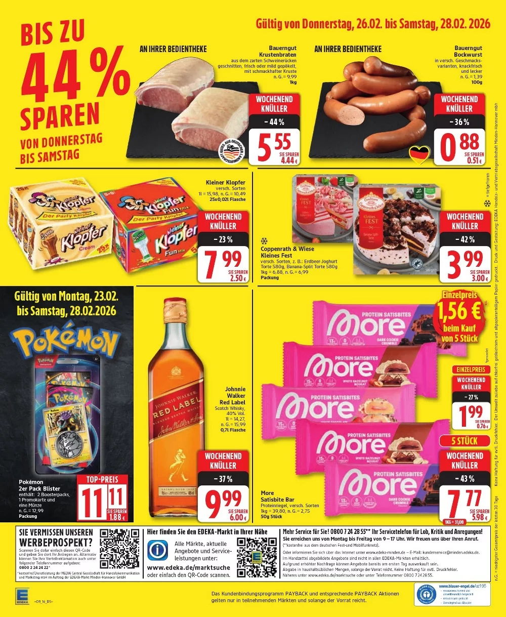 edeka prospekt februar 23 28 16