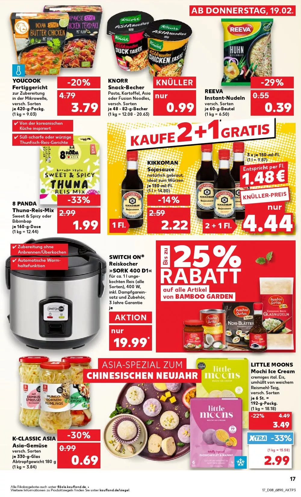 kaufland prospekt februar 19 25 17