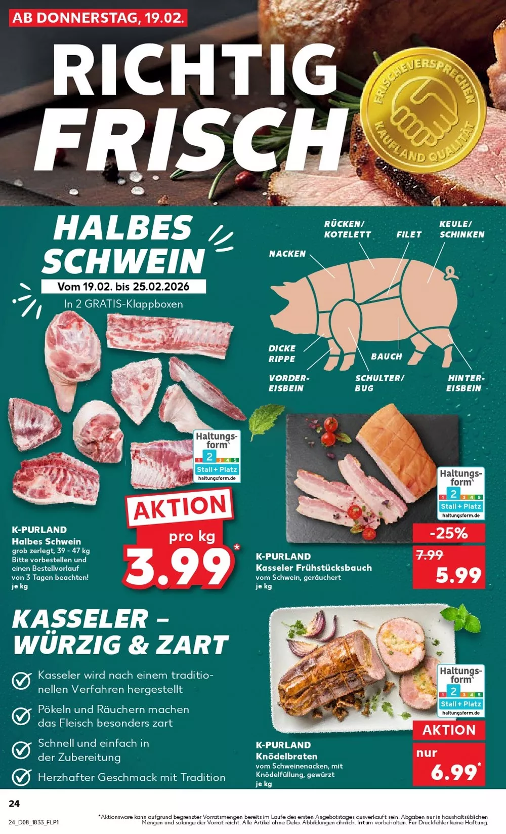 kaufland prospekt februar 19 25 24