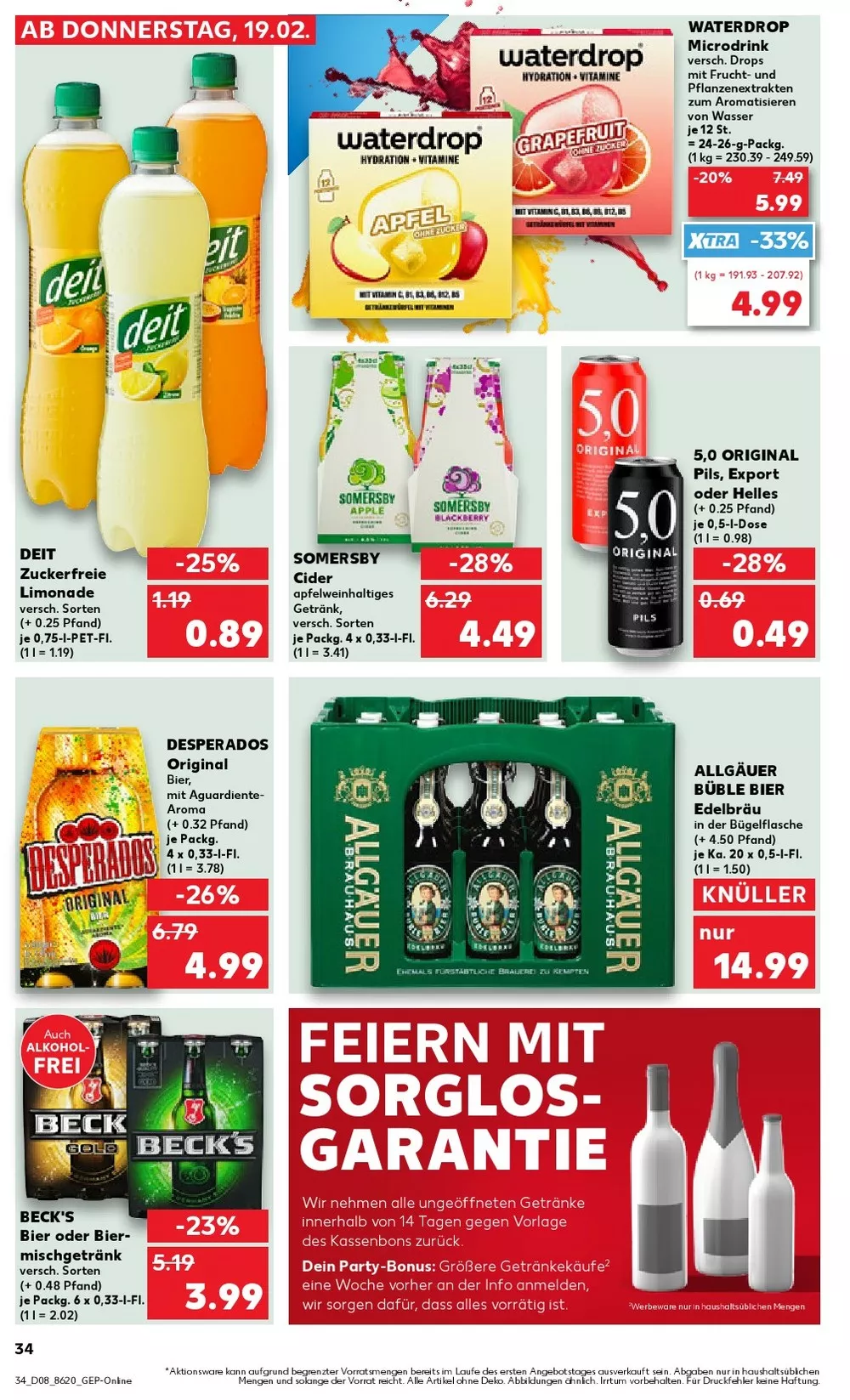 kaufland prospekt februar 19 25 34