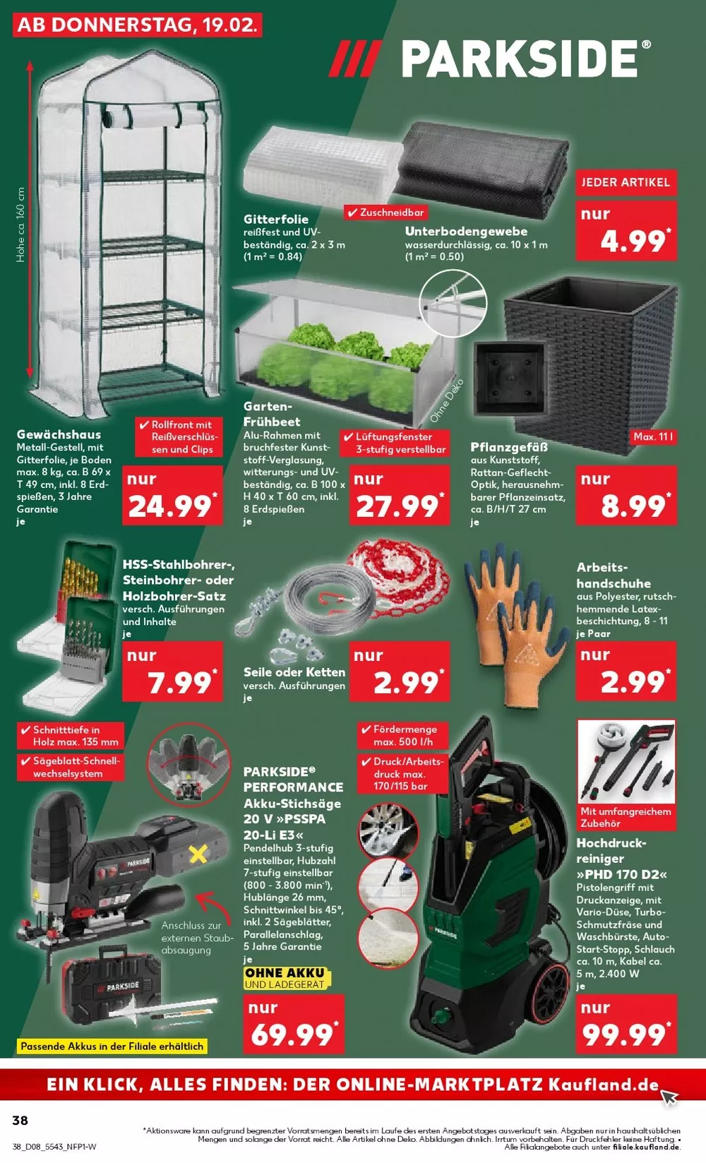 kaufland prospekt februar 19 25 38