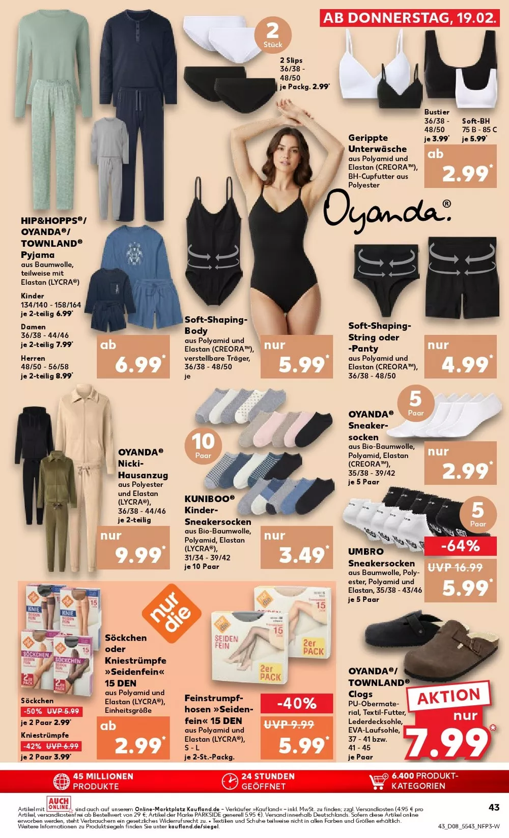 kaufland prospekt februar 19 25 43