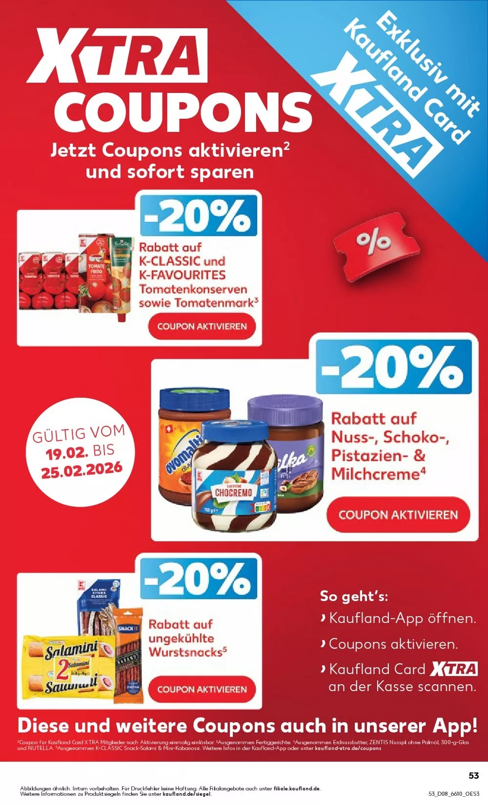 kaufland prospekt februar 19 25 53