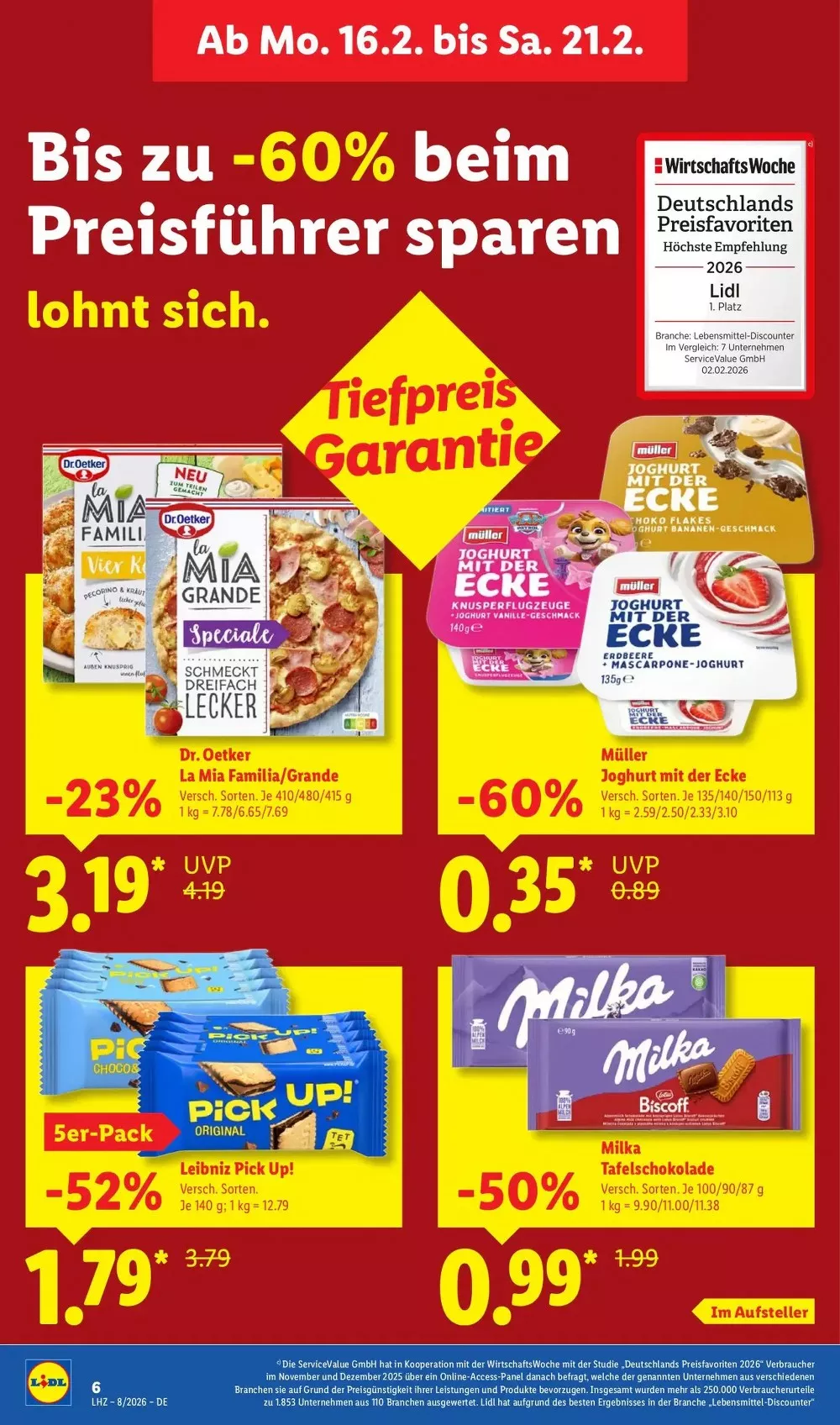 lidl prospekt februar 16 21 25