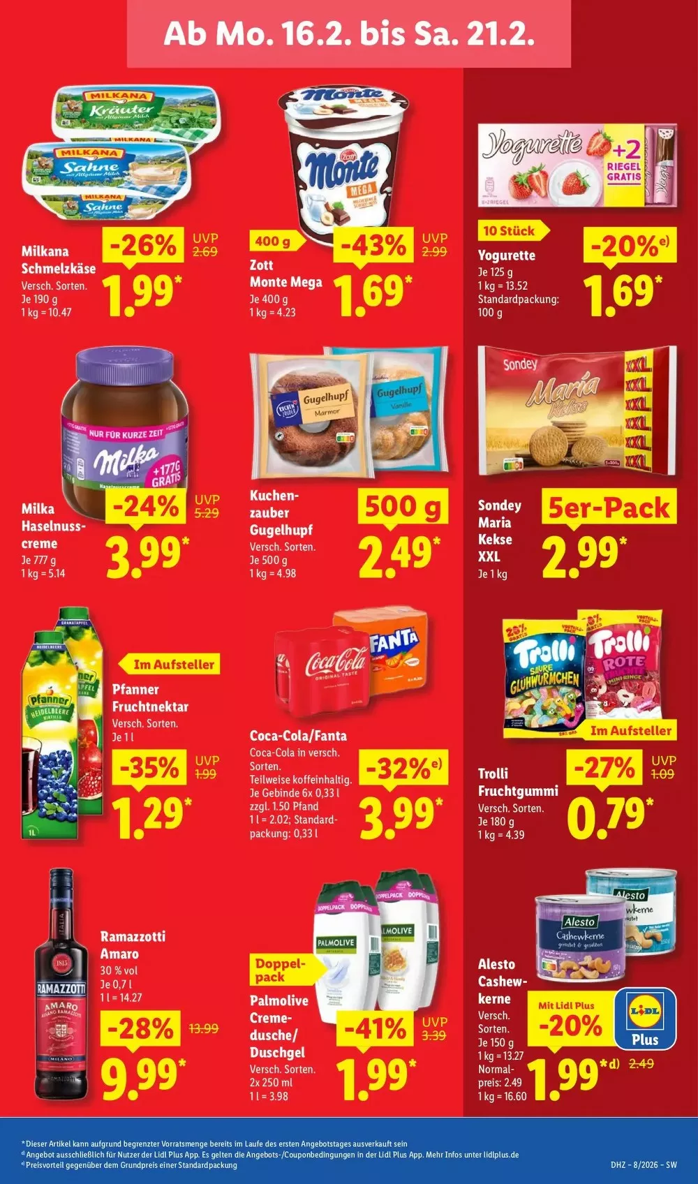 Lidl Prospekt ab 16.02.2026 nächste Woche Blättern 3 lidl prospekt februar 16 21 3