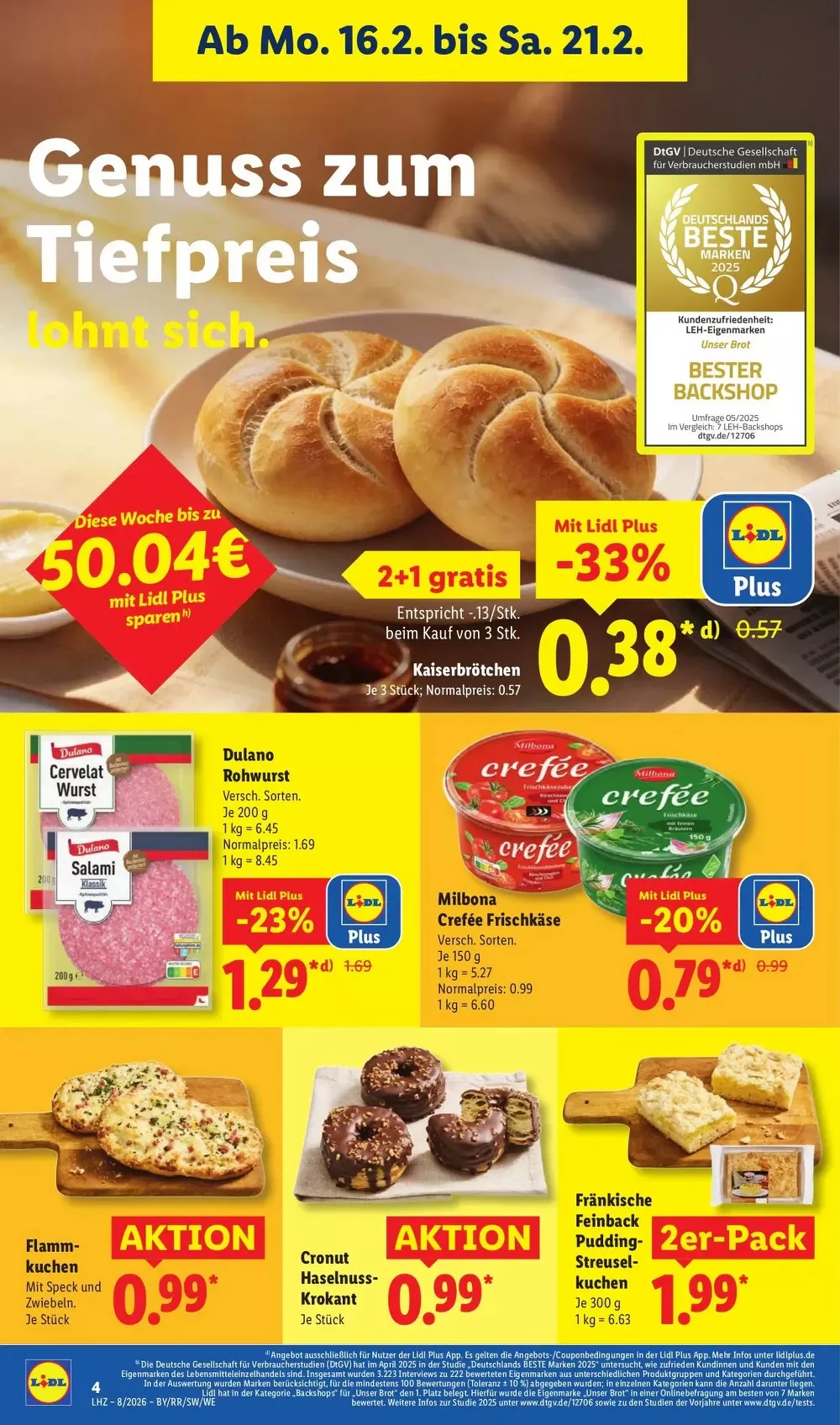 lidl prospekt februar 16 21 64