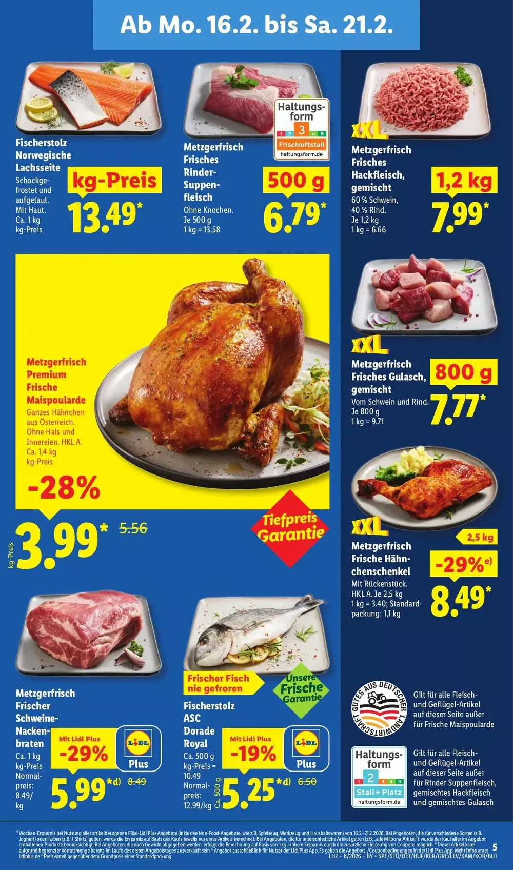 lidl prospekt februar 16 21 65