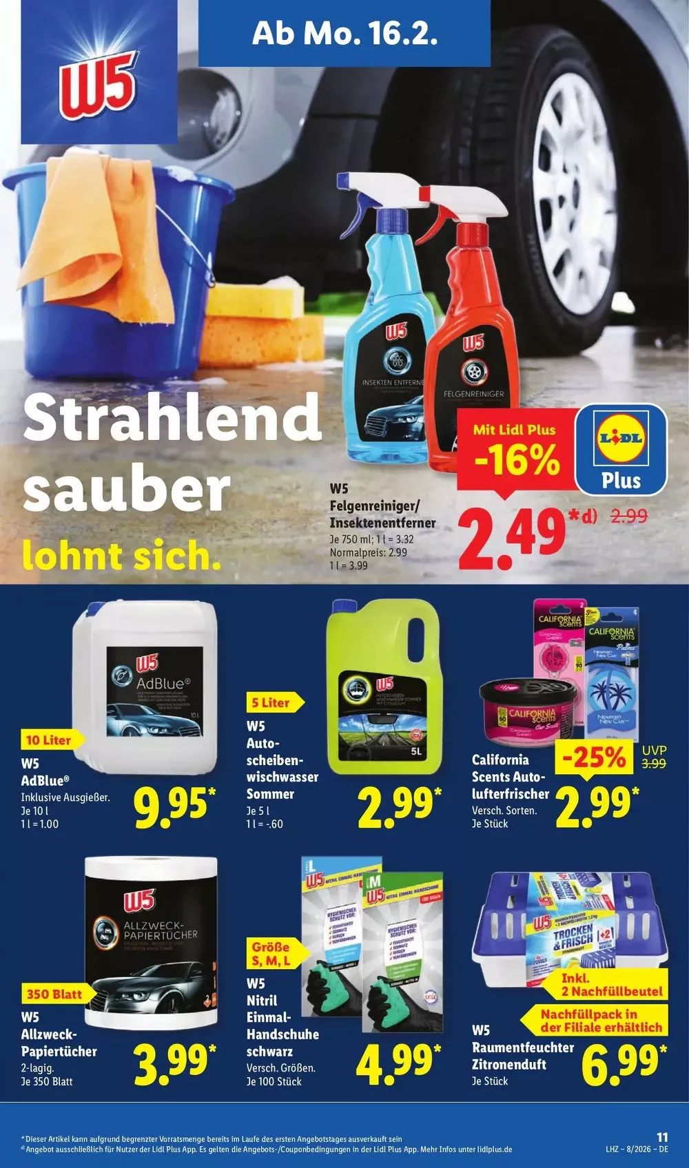 lidl prospekt februar 16 21 67