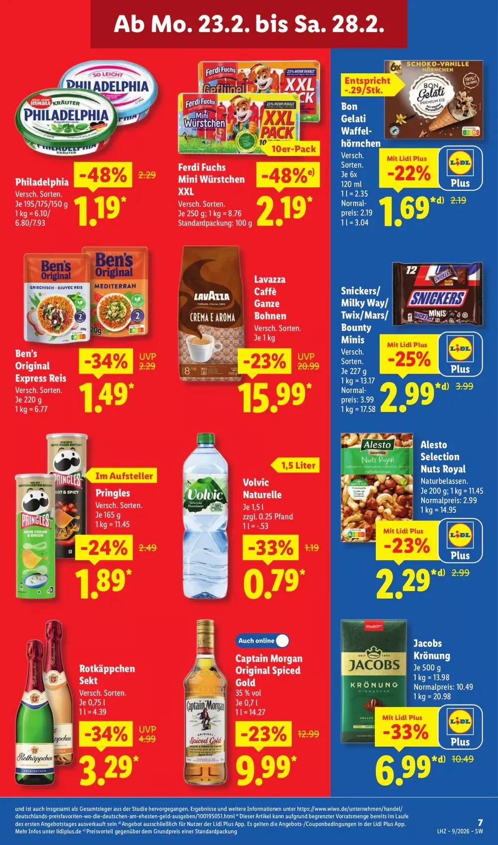 Lidl Prospekt Neu ab 23.02.2026 nächste Woche Blättern 2 lidl prospekt februar 23 28 2