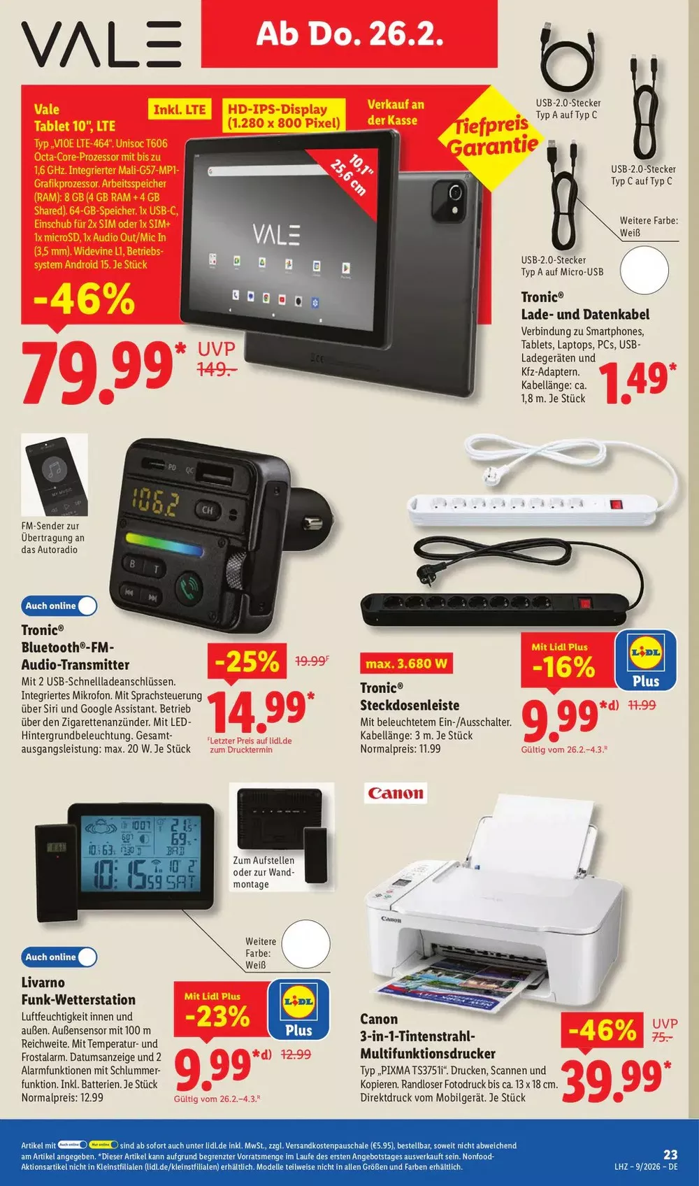 lidl prospekt februar 23 28 37