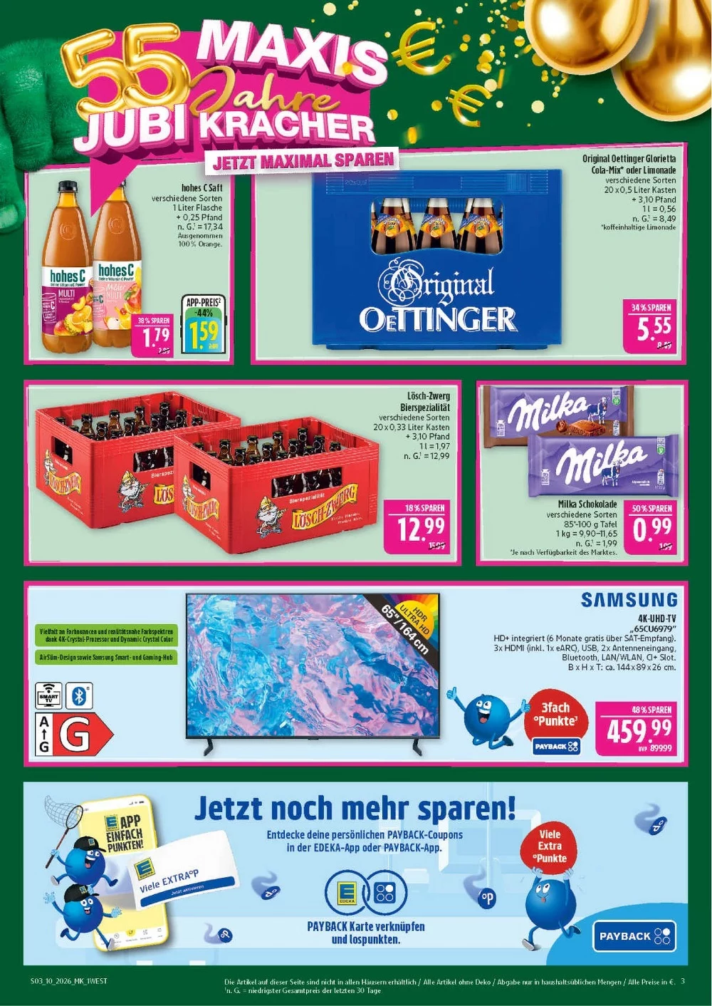 Marktkauf Prospekt Hof ab 09.03.2026 Angebote Blättern 3 marktkrauf hof prospekt maerz 2 7 3