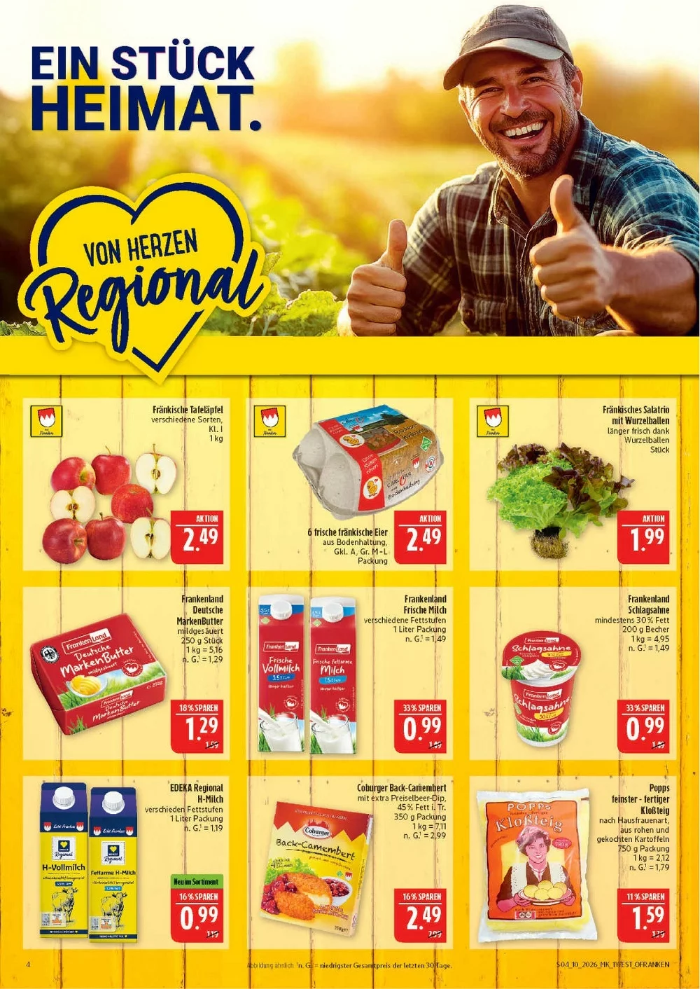Marktkauf Prospekt Hof ab 09.03.2026 Angebote Blättern 4 marktkrauf hof prospekt maerz 2 7 4