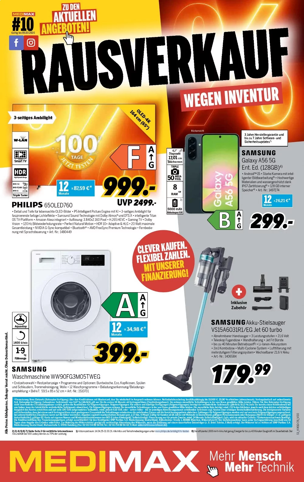 Medimax Prospekt ab 27.02.2026 Angebote Blättern 1 medimax prospekt kw-10